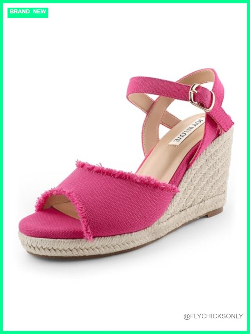 Wedge Sandals for Women 4" Platform Heels Open Toe Ankle Strap Buckle